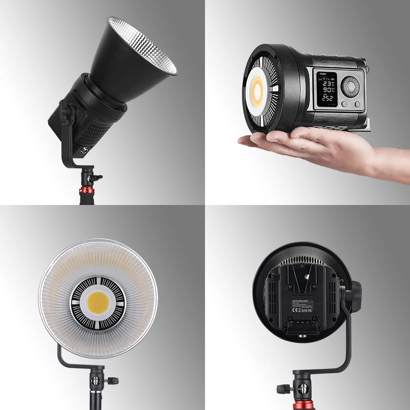 Lampa wideo TOLIFO SK-135VR 135W Bowens zainstalowana oświetlenie fotograficzne LED RGB z torbą do przechowywania, odpowiednia dla TikTok