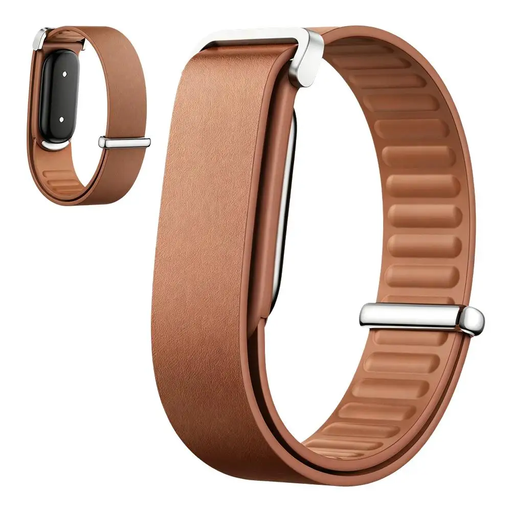 Für Google Fitbit Air Lederarmband Verstellbare Komfortable Ersatz-Uhrenarmbänder für Smartwatch – Detail 4