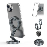 CAMOLO MG-02 Plus Dual Magnetic Phone Stand Foldable Magsafe Phone Holder w 1/4\