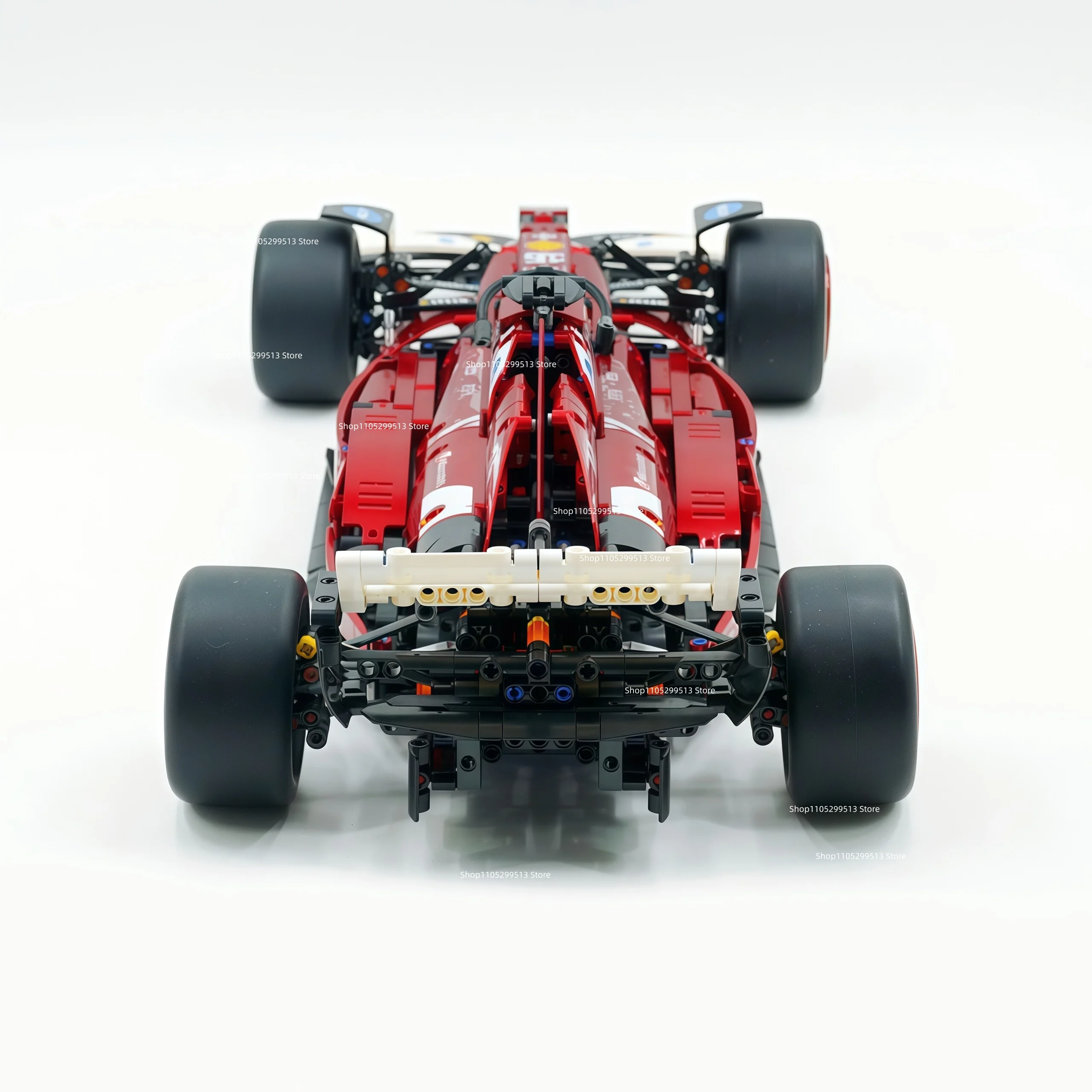 MOC Racing Car Building Blocks Adults Mechanical Group 1915PCS Construction Brick Model Kit Children Assembly Toys Birthday Gift
