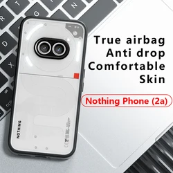 For Nothing Phone 2A Case Luxury Matte Armor Acrylic Back Cover For Nothing Phone 2 A Plus Transparent Shockproof Bumper Funda
