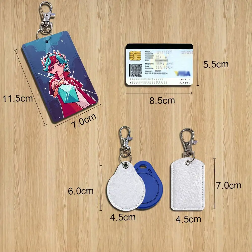fanart 1995 Scott Smajor Card Holder With Keychain Executive Protection For Bank Credit Subway Bus Case