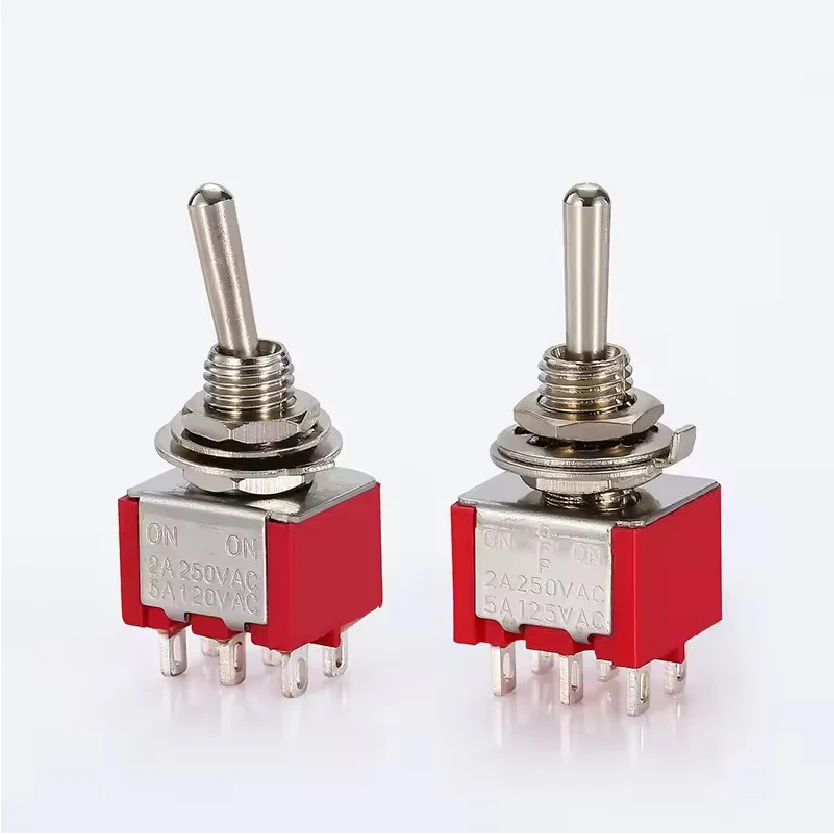 Waterproof Cap Toggle Switch MTS-102/103/202/203 for Guitar Pedals Automotive Marine Control Panels