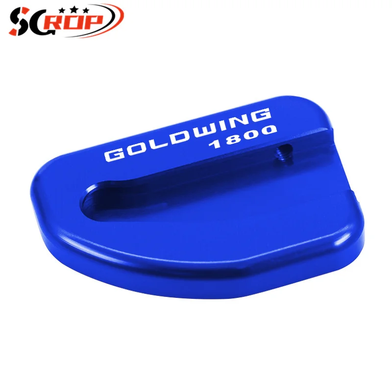 New Kickstand Extension Support  Pad For GOLDWING 1800 GL1800 F6B 12-17 Motorcycle Foot Side Stand Enlarge Plate goldwing1800