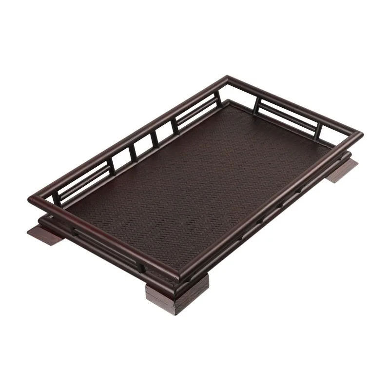 

Retro Bamboo Cup Rack Japanese Style Teacup Holder Household Tea Bowl Storage Stand