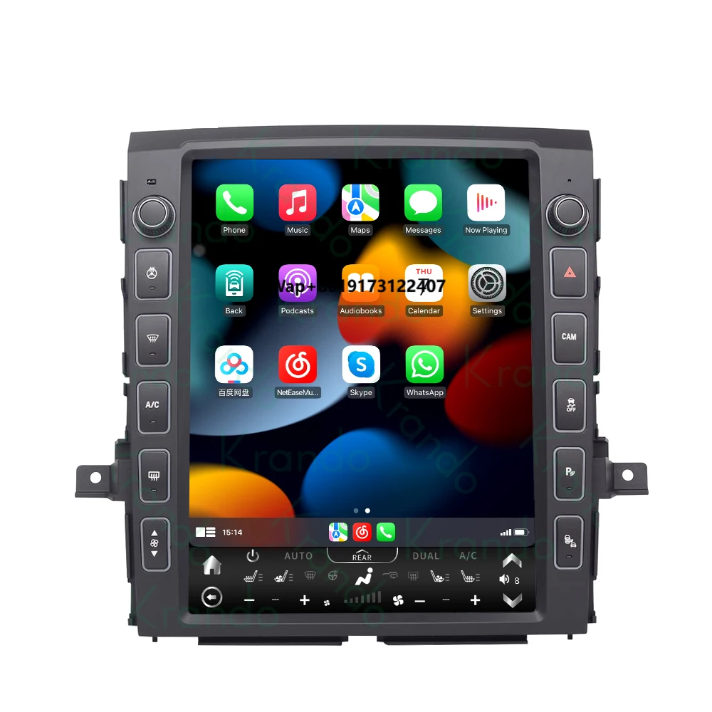 

13'' Screen Car Navigation for Nissan XD 2016-2019 Android Stereo With Wireless CarPlay Multimedia Player
