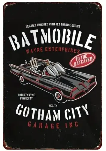 Il BATMOBILE GOTHAM CITY GARAGE WAYNE ENTERPRISES 8 \