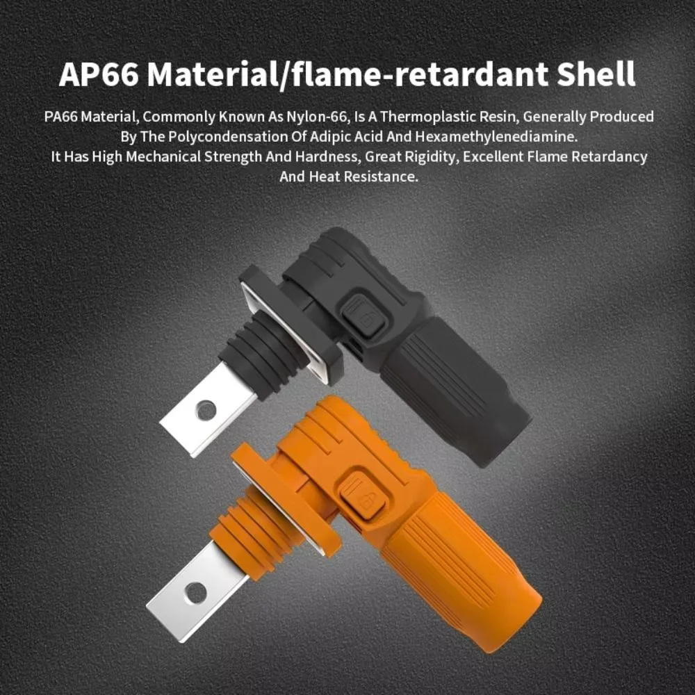 200A Lithium Battery Terminal Block All-Copper Universal Battery Power Terminal Easy To Install Energy Inverter