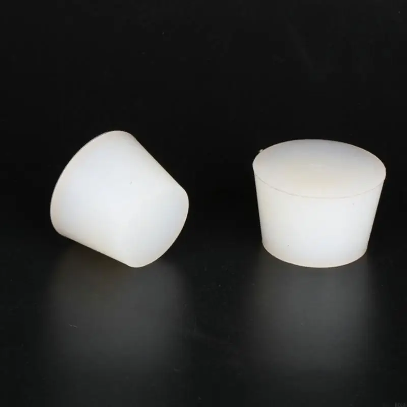 10Pcs High Temperature Resistant Silicone Stoppers with Excellent Sealing Performances for Laboratory & Industrial Use B03E
