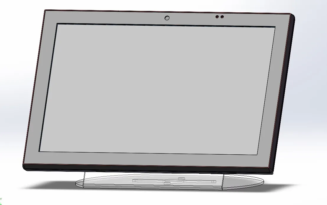 7 Inch and 10 Inch Desktop Tablet (L Shape) with NFC Reader