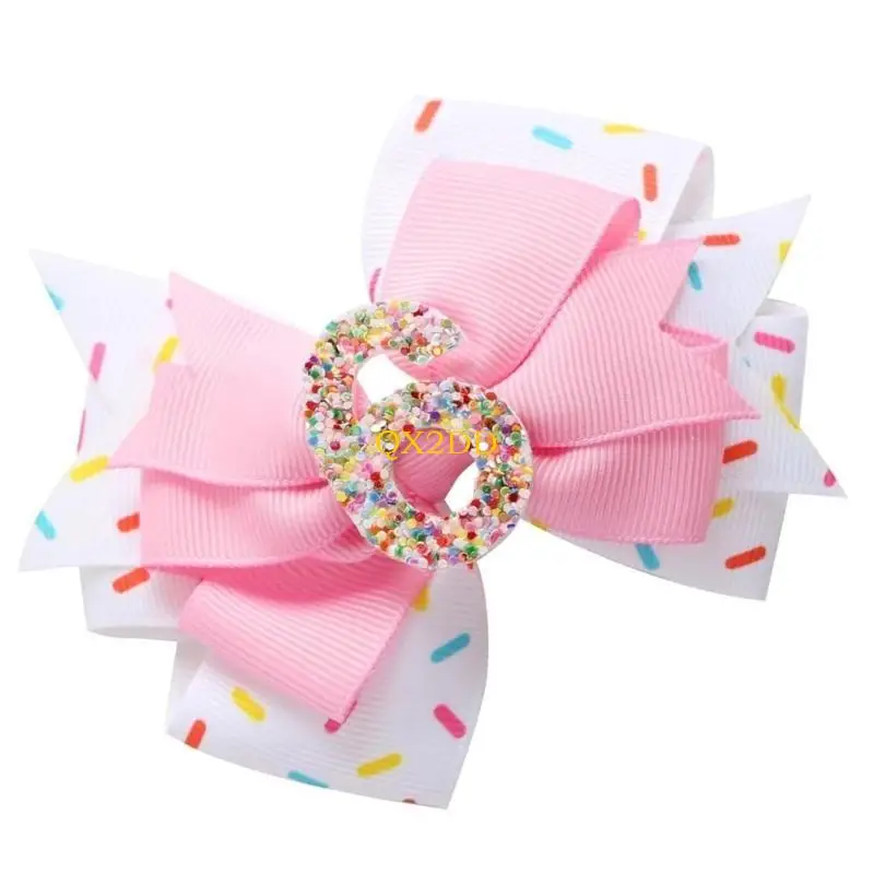 QX2d جميل مقبن القوس /مقطع الشعر للفتيات الصغيرات الذين تتراوح أعمارهم