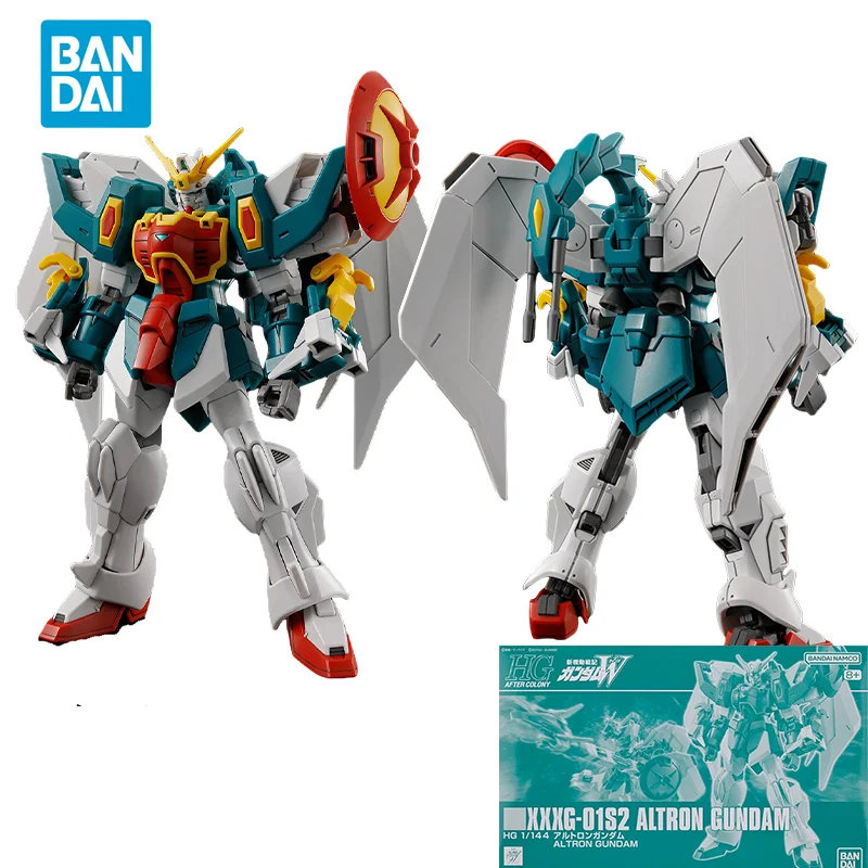 Spot Direct Delivery Bandai Original Anime GUNDAM Model HGAC 1/144 XXXG-01S2 ALTRON GUNDAM Action Figure PB Toys for Kids Gift