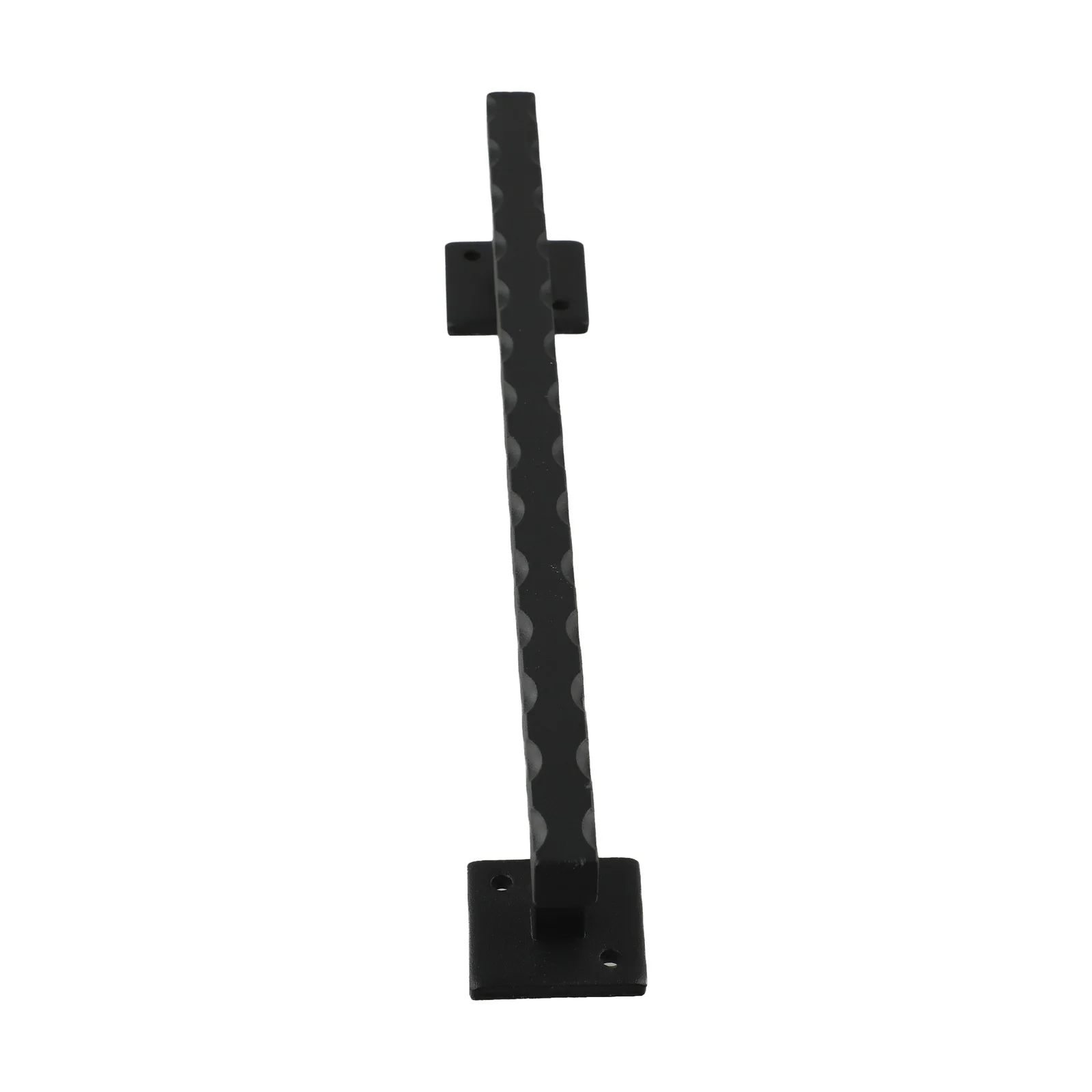 Poignée de porte coulissante de grange de 12 pouces, esthétique distincte, utilisation intérieure et extérieure, finition noire mate, décoration de maison