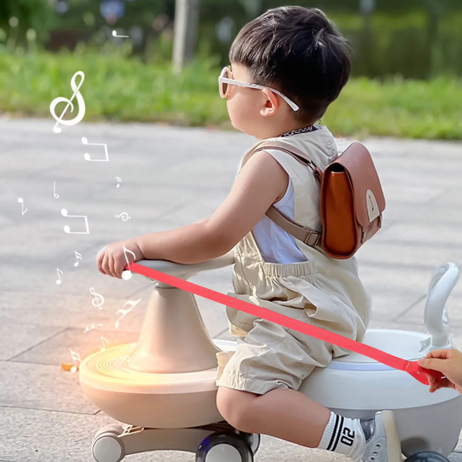 20Pcs Kinder Wiegenden Auto Abschleppen Seil Tragen-Beständig Stoff Roller Zugseil Outdoor Verwenden Wiegenden Auto Versorgung Abschleppgurt