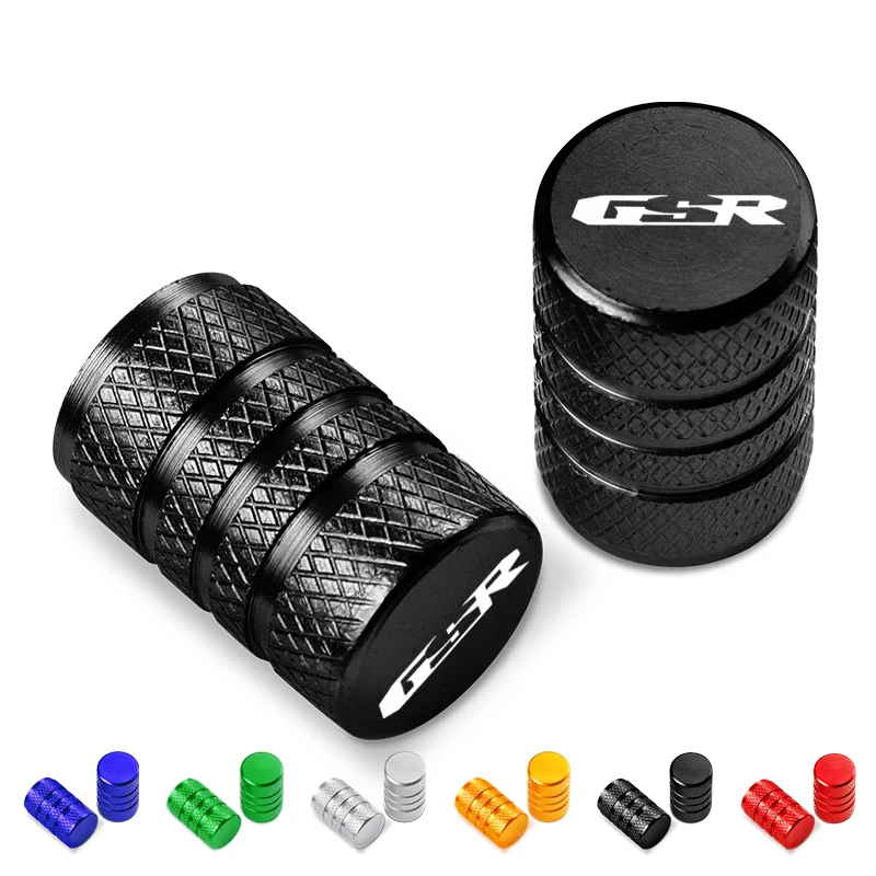 2PCS Motorcycle CNC Aluminum Tire Valve Air Port Stem Cover Caps For Suzuki GSR 750 600 400 GSR400 GSR600 GSR750 Accessories