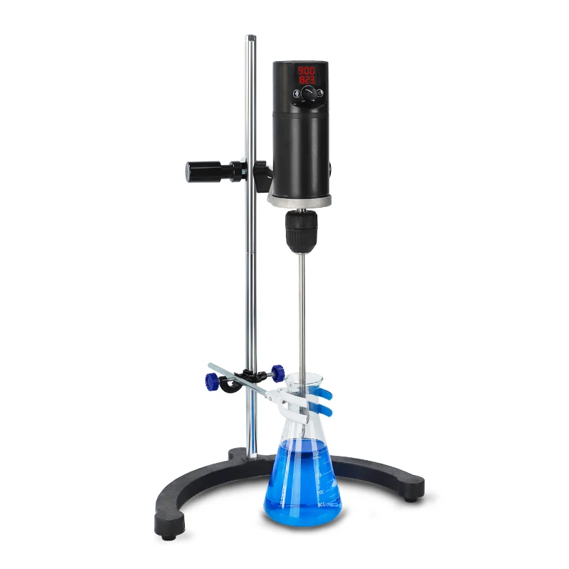 100-2000rpm Speed Lab Stirring Overhead Mixer 20L Electric Digital Laboratory Agitator Overhead Stirrer