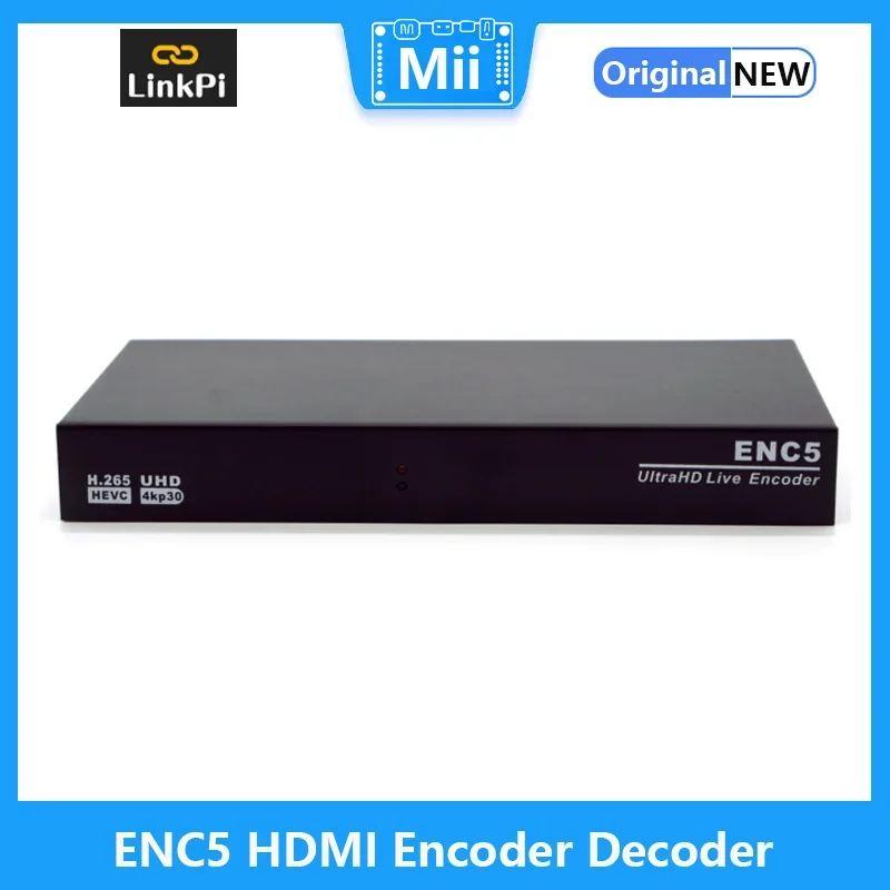

[ENC5] HDMI Encoder Decoder 4K 1080P NDI SRT RTMP RTSP Live Stream IPCam
