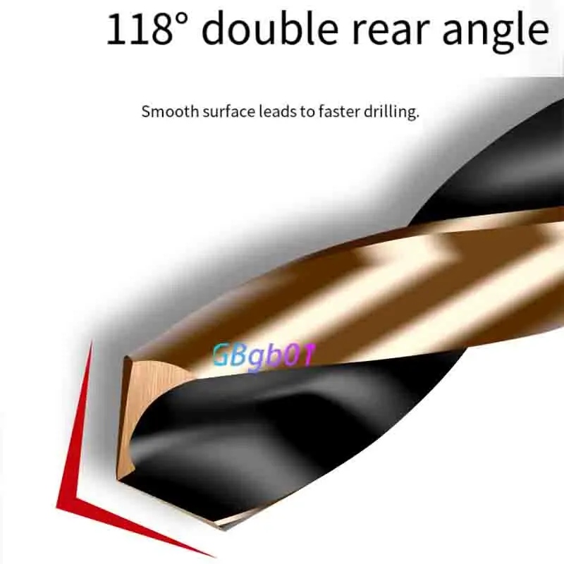 

12-35mm HSS M35 Punte elicoidali in acciaio inossidabile Gli strumenti per fori per alesatore in metallo fuori terra