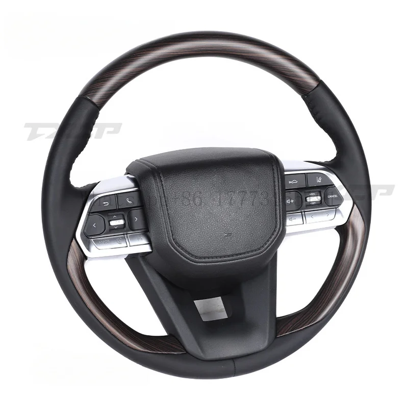 

Suitable for Toyota Land Cruiser LC300 LC200 GR Modified Upgrade Mahogany Steering Wheel