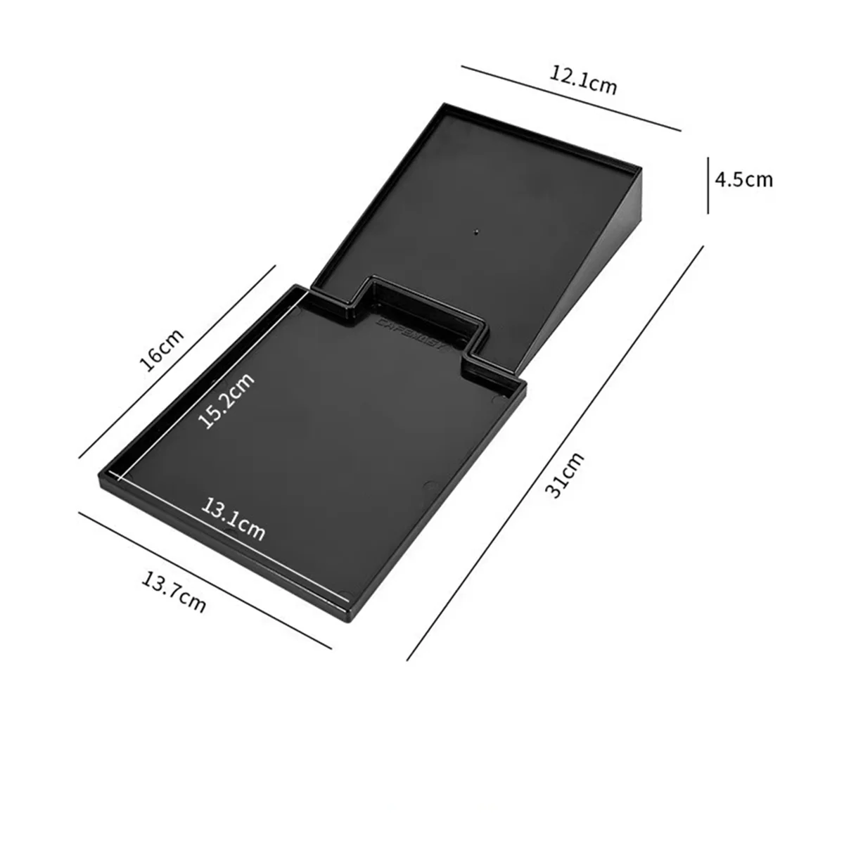 N21R Tilt Base Stand for Eureka Mignon Grinder Tilted Base with Tray,Incline Stand with Tray for Eureka