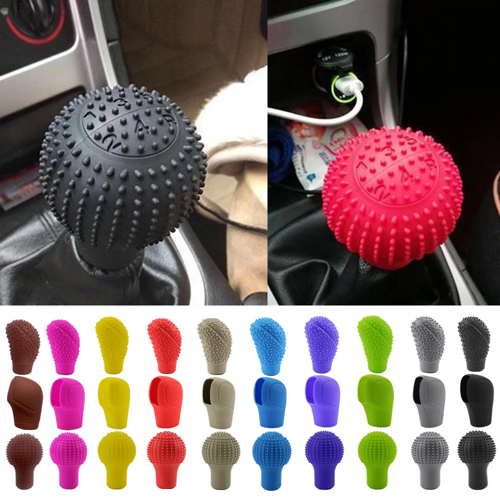 Silicone Gear Rod Cover For Dodge Avenger Caravan Charger Challenger Dart Durango viper Shift Non-Slip Handle Protective Cover