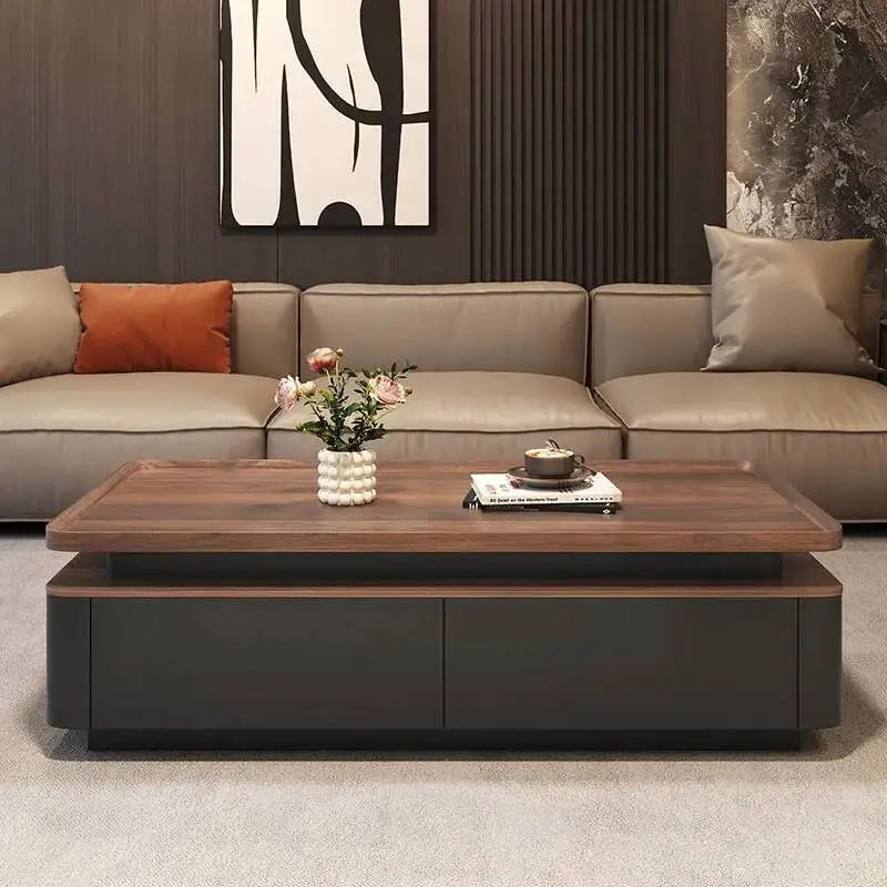 Moving Organizer Storage Designer Living Room Luxury Side Table Modern Couchtisch Trendy Furniture Drawers Writing Coffee Table