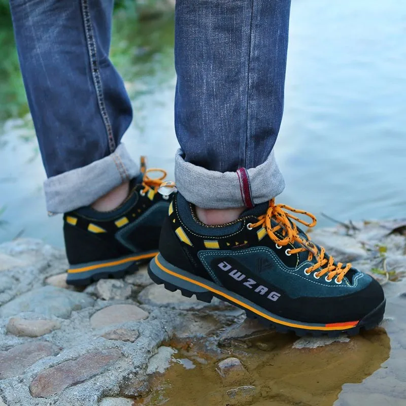 Professional Climbing Shoes For Men Anti-Slip Shoes Mountain Top Quality Mens Mountain Hiking Shoes Wearable Outdoor Shoe Man