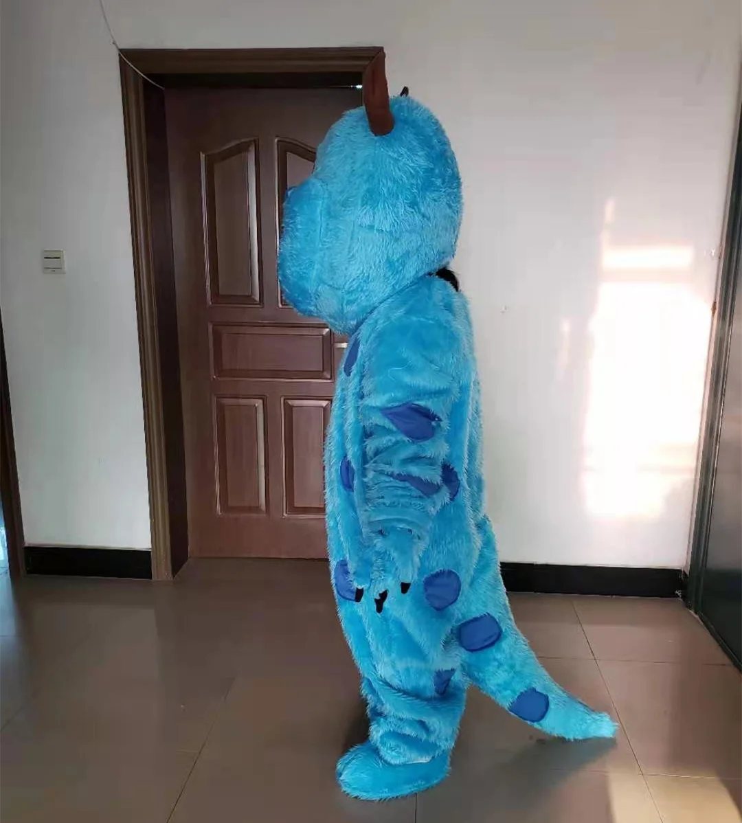 Cosplay Monster University Long haired Sullivan Mascot Advertising Costume Fancy Dress Party Anime stage shows Surprise props