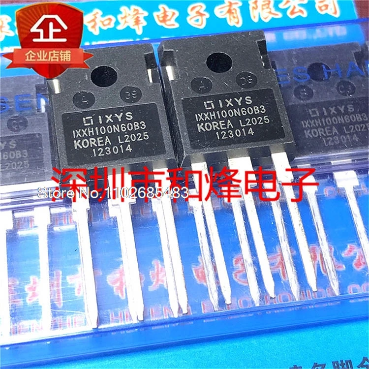 IXXH100N60B3 TO-247 600V 100A   IGBT