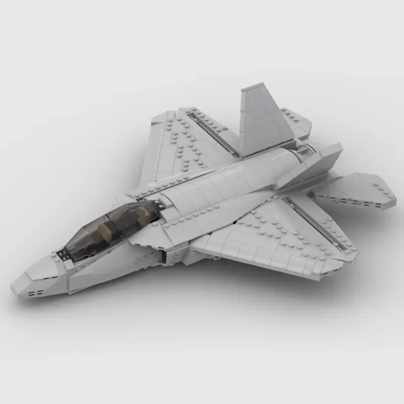 Moc Bouwstenen Militair Model F-35 Lightning II Vechter Technologie Modulaire Blokken Geschenken Speelgoed Voor Kinderen DIY Sets Montage