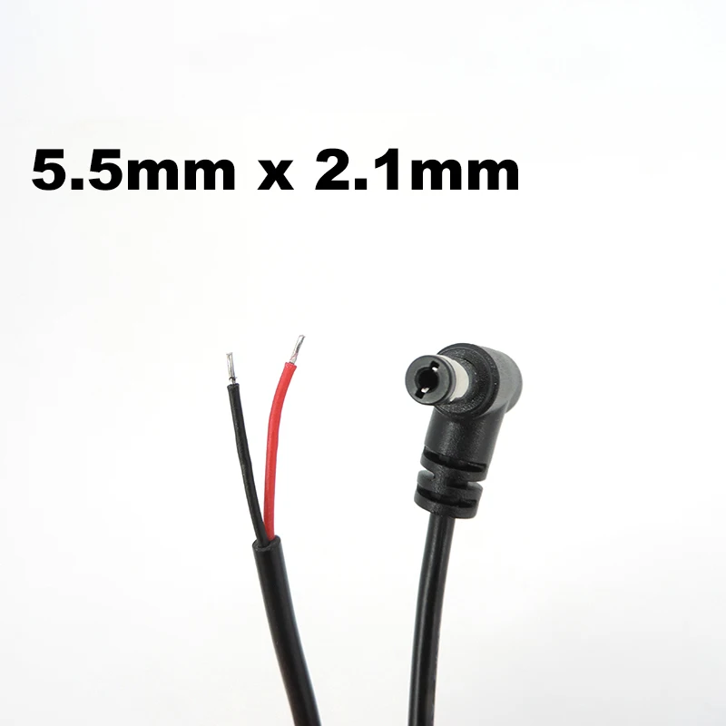 1m DC Power Cable 4.0x1.7 3.5x1.35mm 5.5x2.1mm 2.5mm DC Cable 22AWG Extension Cord Male Female Connector for CCTV Camera