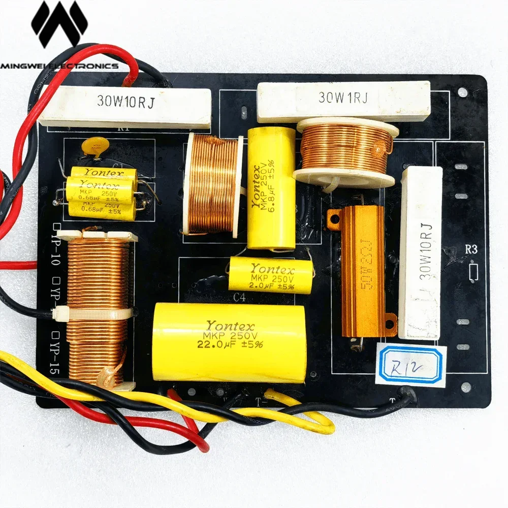 Crossover de alto-falante de palco MW Audio R12 para 12 polegadas
