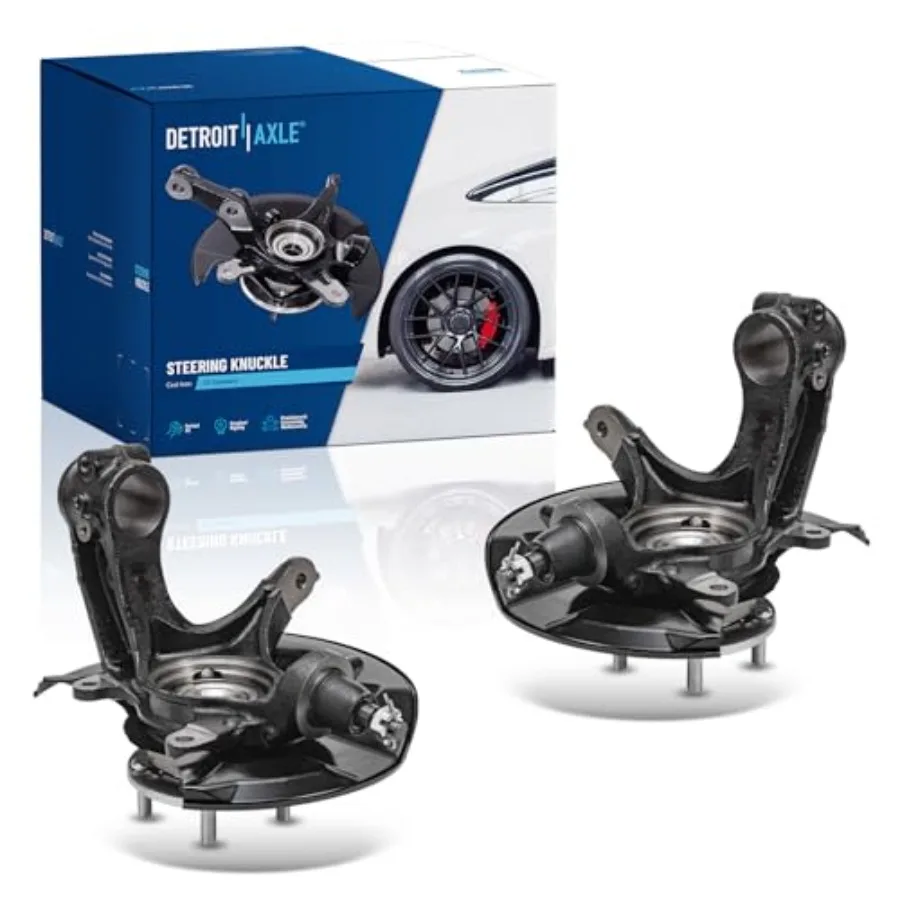 Przednie zwrotnice 2-częściowe do Hondy Accord 1316 z 2 piastami łożyskowymi, wytrzymałe części zamienne poprawiające wydajność