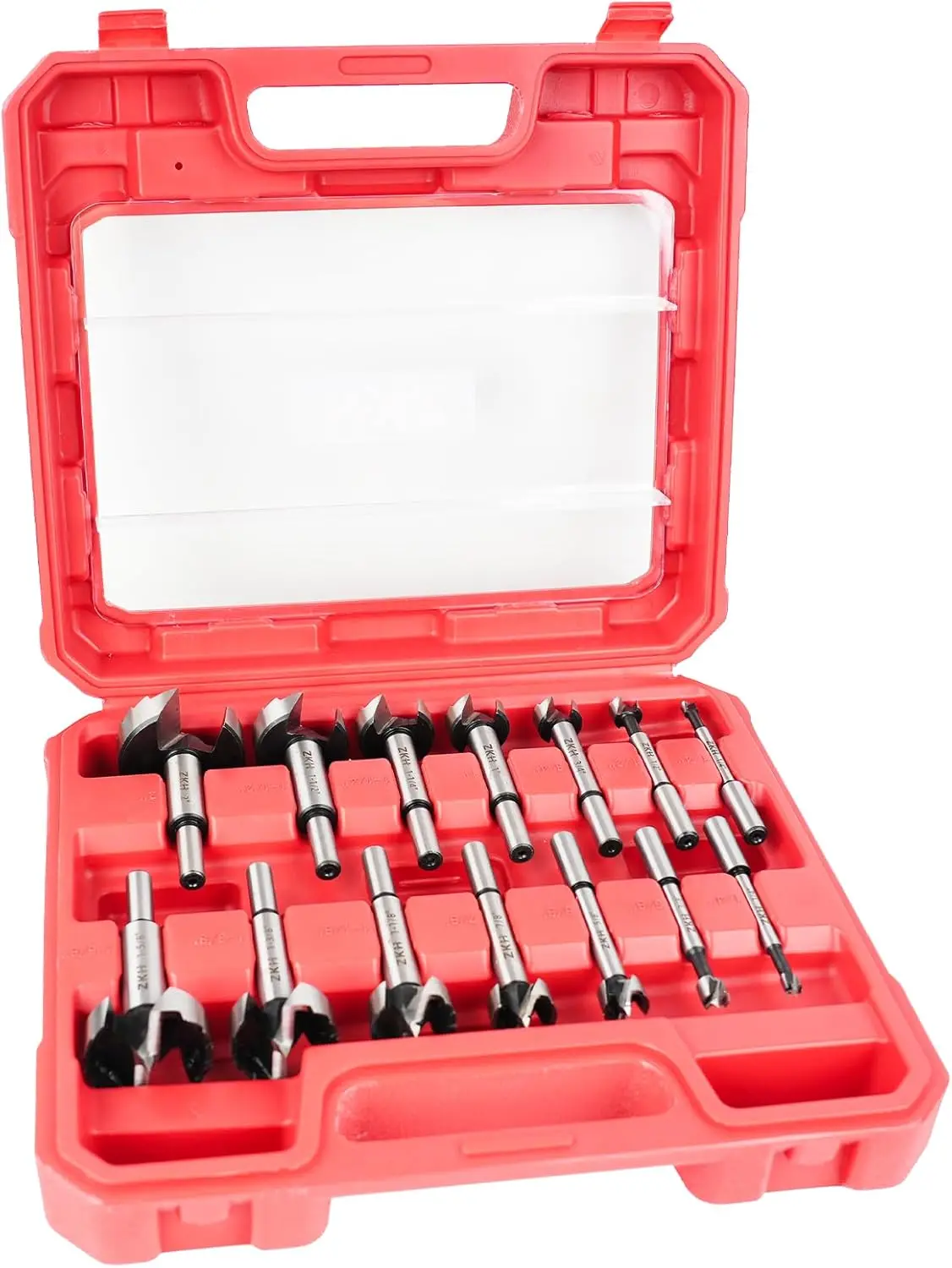 

Набор из 14 сверл Форстнера для деревообработки, из легированной стали, для твердых и мягких пород дерева, пластика, подходит для различных станков