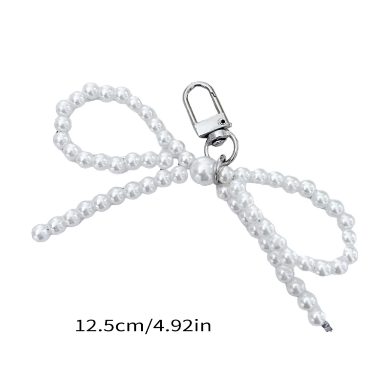 Keyrings Versatile Backpack Decoration Trendy Bag Accessory Bowknot Keychain Drop Shipping