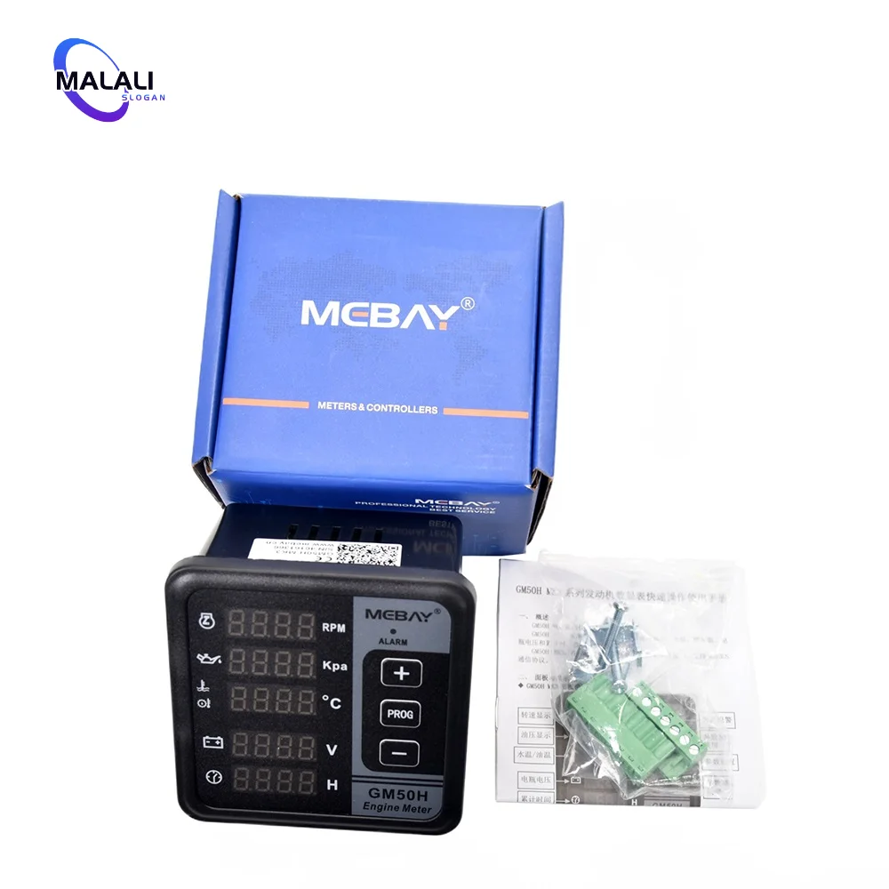 Imagem -03 - Mebay Mk3 Gerador Multifuncional Motor Jogo com Medidor Digital Gm50h