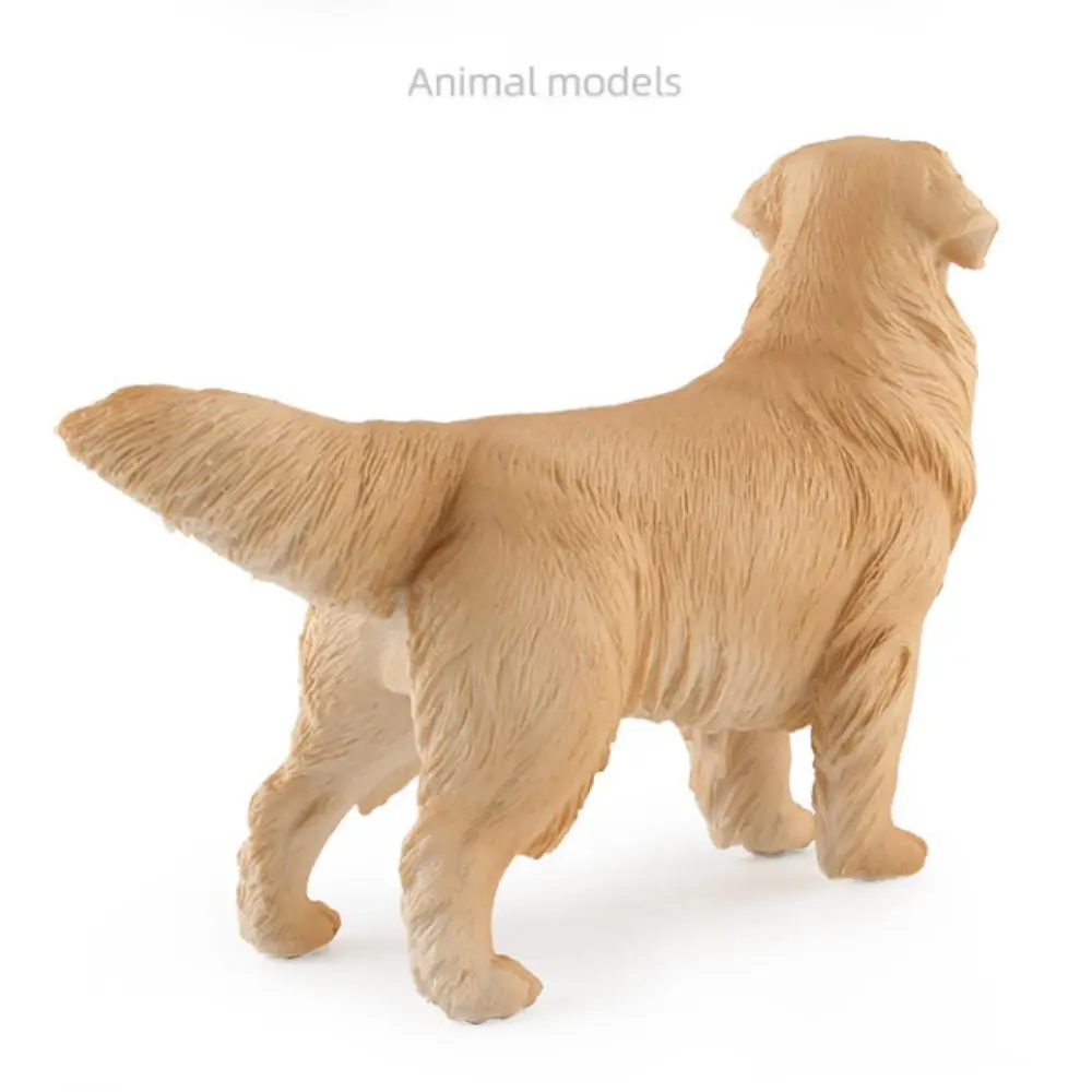 Children's Toys Simulation Dog Figurine Solid Bulldog Miniature Animal Model Labrador Doberman Home Decor