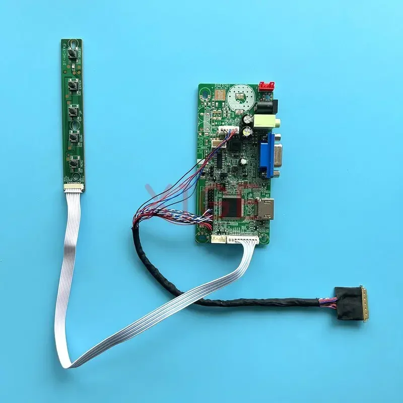 

Плата драйвера контроллера 58C для Φ Kit DIY 14 "HDMI-совместимый 40-контактный LVDS 1366x768 экран VGA для ноутбука