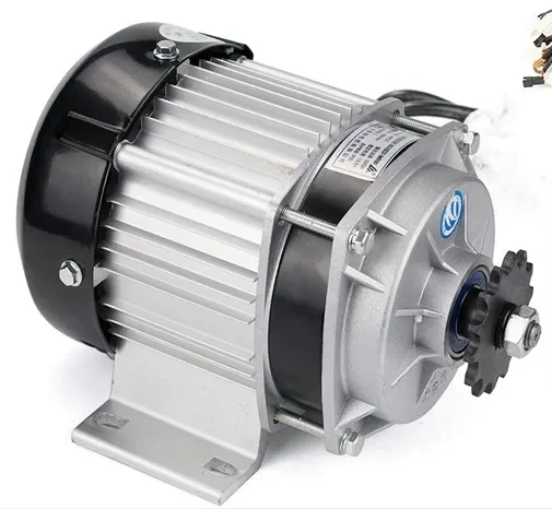 48V 500W ブラシレスモーターハブキット バイク用