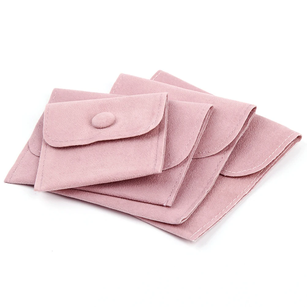 

2 Pcs Jewelry Storage Bags Small Pouches for Necklaces Earrings Bracelets Wedding Party Favors Travel for Girls