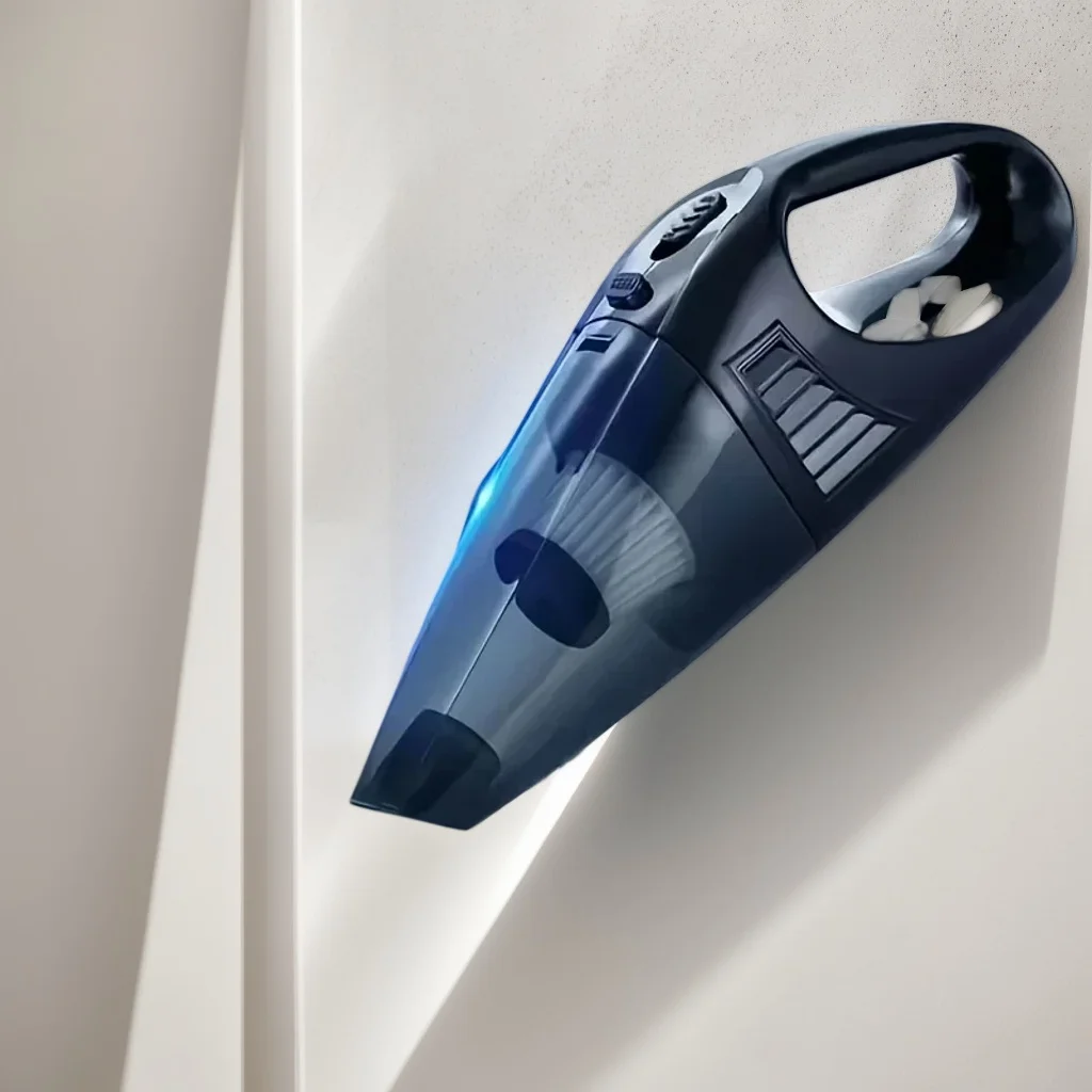 Aspirador de pó portátil para carro 12V - Mini aspirador portátil com forte potência de sucção para limpeza automática