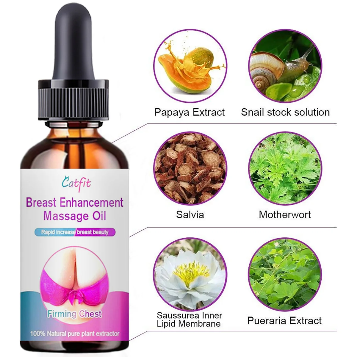 Breast Enlargement Essential Oil Frming Enhancement Breast Enlarge Big Bust Enlarging Bigger Chest Massage Care Moisturizing Oil