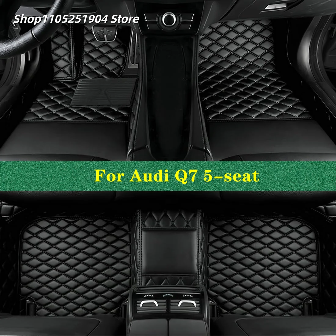 

Автомобильные ковры, автомобильные коврики для Audi Q7, 5 мест, 2024 2025 2026 2027, автомобильный коврик, аксессуары для интерьера