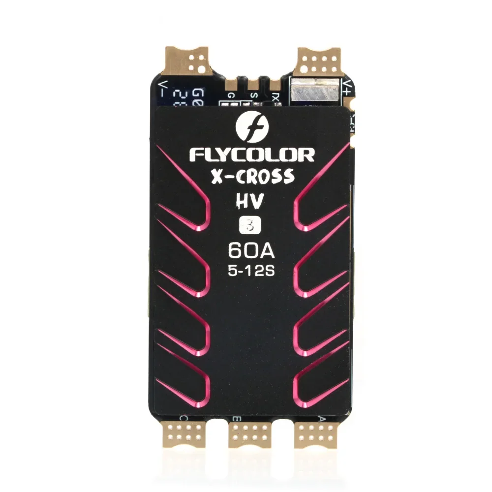 ToPssFlycolor Brushless ESC X-Cross HV3 60A 80A 120A 160A ESC 5-12S Lipo BLHeli-32 Dshot Proshot 64MHz 32-Bit For RC FPV Racing