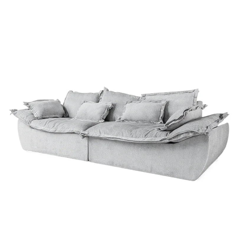 

Compression integrated sofa high density rebound soft and stylish living room special lazy sofa sofa bed