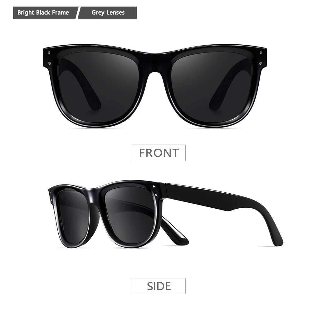 CRIXALIS Klassische Vintage-Mode und trendige Sonnenbrille für Männer und Frauen, Laufen, Radfahren, Fahren, Alltag, Sonnenbrille, UV400 – Detail 6