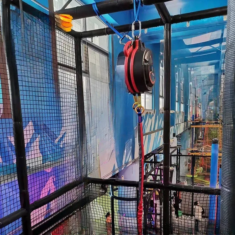 Scenic fast jumping machine Indoor high-altitude amusement bungee jumping machine