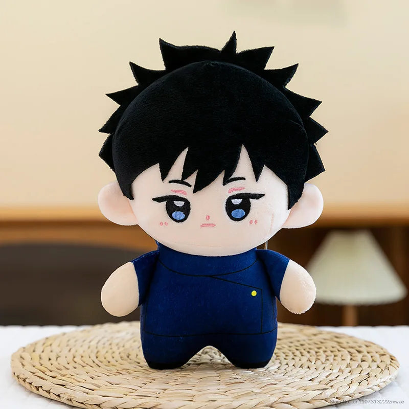 23cm Cartoon Jujutsu Kaisen Plush Dolls Lovely Anime Plush Toy Fushiguro Megumi Itadori Yuji Gojo Satoru Peluche Toy Fans Gift - view 5