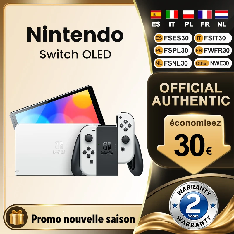 NINTENDO SWITCH OLED CON JOY-CON
