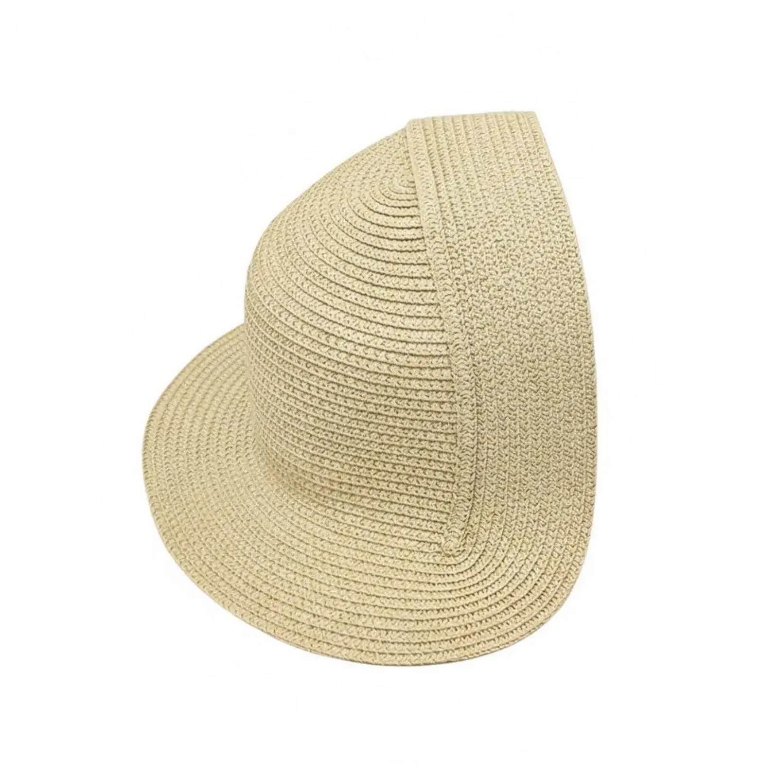 Half Hat Base Handmade Bonnet Base Lightweight DIY Woven Hat Blank for Crafters, Tea Parties, Events, Weddings